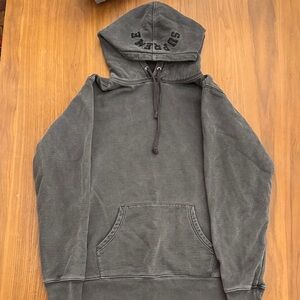 Supreme Overdyed Hoodie Black/Grey